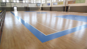 Nuovo pavimento omologato FIBA per la neo promossa Dany Basket