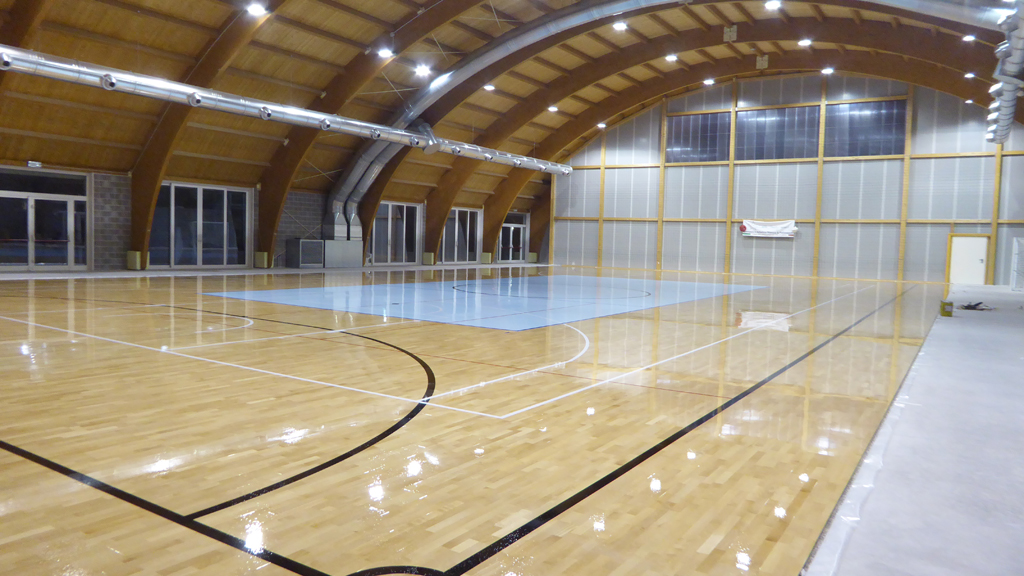 Parquet sportivo Dalla Riva per la palestra polivalente di Vidor