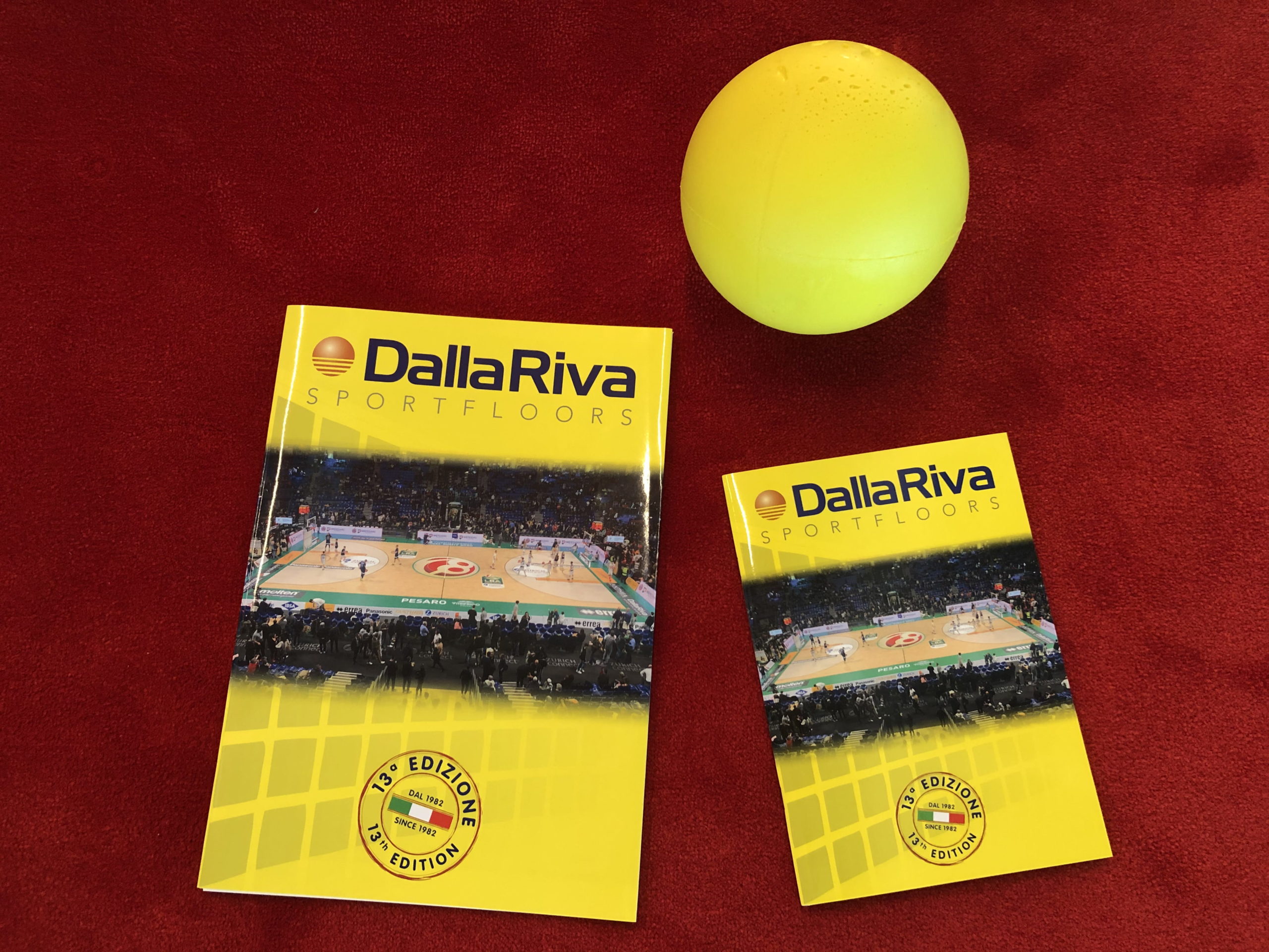 E’ uscita la 13a edizione del catalogo Dalla Riva Sportfloors